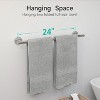 Towel Rack for Bathroom Wall Mounted, Thicken SUS304 Stainless Steel Towel Rod Modern Home Decor - 4 of 4
