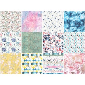 Wrapables 6x6 Decorative Single-Sided Scrapbook Paper for Arts & Crafts Projects, Scrapbooking, Card-Making - 1 of 4