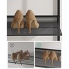 SONGMICS 2-Tier Stackable Shoe Rack - Metal Shoe Storage Shelf for Closet Entryway, Flat or Angled Shoe Organizer in Blac - 4 of 4