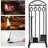 attop 5 Pieces Fireplace Tools Set - 2 of 4