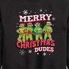Boys' - Teenage Mutant Ninja Turtles - Merry Christmas Dude Graphic Long Sleeve Fleece Sweatshirt - 2 of 4
