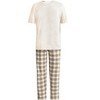 Fruit of the Loom Men’s Fleece Sleep Pant Set, 2-Piece Shirt and Pants - 4 of 4