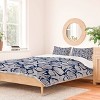 Deny Designs Heather Dutton Ocean Floor Nautical Shells Duvet Cover Bedding Set Blue - 2 of 4