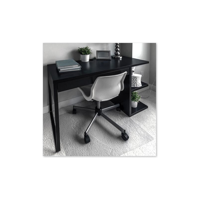 Floortex Cleartex Unomat Anti-Slip Chair Mat for Hard Floors/Flat Pile Carpets, 60 x 48, Clear, 2 of 8