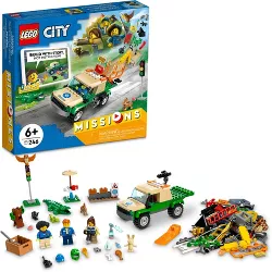 LEGO City Wild Animal Rescue Missions 60353 Building Set