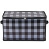 Organize It All 112ct Ornament Storage Organizer Buffalo Plaid - 2 of 4