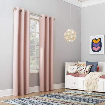 Riley Kids' Bedroom Blackout Grommet Top Curtain Panel - Sun Zero