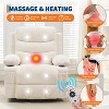 Power Lift Recliner Chair for Elderly, Oversized Electric Lift Chair with Heat and Massage - 2 of 4