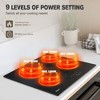 ZACHVO 24-Inch 6000W 4-Burner Built-In Ceramic Radiant Electric Cooktop with Touch Control, 220V~240V, 9 Power Levels & Child Lock - 4 of 4