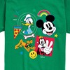 Boys' - Disney - Goofy Donald Mickey Pluto Stickers Short Sleeve Graphic T-Shirt - 2 of 4