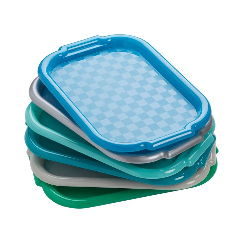 Bright Creations 4 Pack Plastic Trays For Kids Arts And Crafts, 4 Colors  (13.4 X 10 X 1.2 In) : Target