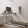 Naysaye Treadmill with Compact Design Supports 242lbs Capacity for Home Office Fitness, Blue, 49.2"*20.47"*4.92" - 4 of 4