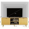 Snynuxx Modern TV Stand for 55/60/65 inch TV with Storage for Living Room - 3 of 4