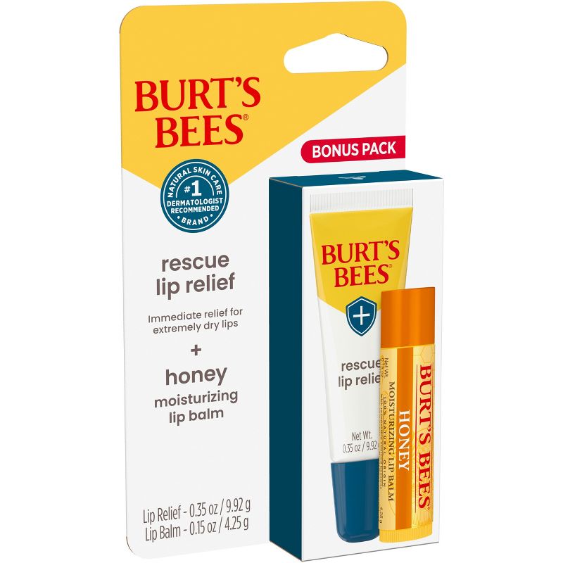 Burt&#39;s Bees Rescue Squeeze + Honey Bundle Lip Balm - 2ct, 3 of 14