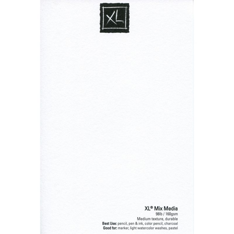 Canson XL Spiral Multi-Media Paper Pad 7"X10"-60 Sheets, 4 of 5