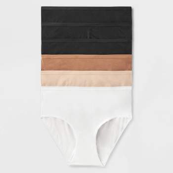 Women's 6pk Hipster Underwear - Auden™ Print Mix 4x : Target