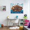 Stupell Industries Noah's Ark Animals Canvas Wall Art - 2 of 4
