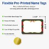 Avery Name Tags, 2-1/3" x 3-3/8", Gold-Red-Green Plaid, Matte, 80ct - 2 of 4