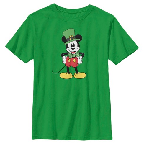 Mickey mouse st 2024 patrick's day shirt