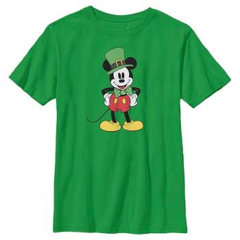 Boy's Disney Mickey Dressed Up for St. Patrick's T-Shirt