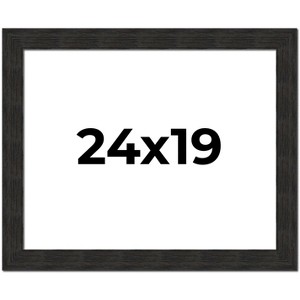 PosterPalooza | Contemporary Black Picture Frame - UV Acrylic, Backing Board, Hanging Hardware Included - 1 of 4