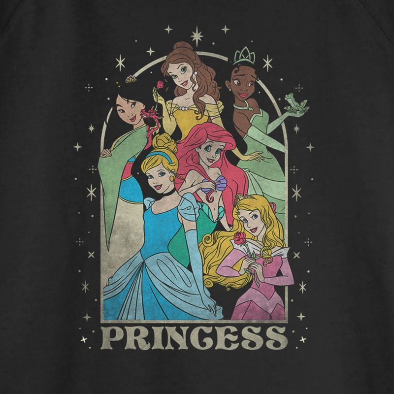 Juniors Womens Disney Princess Arch Sweatshirt, 2 of 5