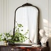 32"x24" Wall Mirror, Arched Beaded Mirror with Metal Frame, Decorative Bathroom Vanity Mirror for Entryway, Bedroom, or Living Room - 2 of 4