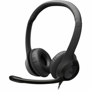 Logitech H390 Headset - Stereo - USB Type C - Wired - 32 Ohm - 20 Hz to 20 kHz - Over-the-head - Binaural - Supra-aural - 6.23 ft Cable - 1 of 4