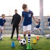 Juvale 50 Pack Mini Cones for Classroom, Small Sports Markers for Soccer, Playground (Assorted Colors, 3 in) - 2 of 4