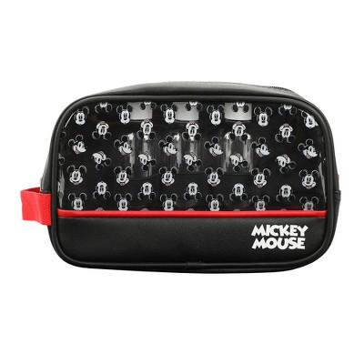 Disney Mickey Mouses 9” Dual Compartment Toiletry Bag