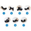 Ankle Brace Support for Men Women Adjustable Plantar Fasciitis Night Splint Relief Set (Massage Ball Color Random) - 4 of 4