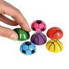 ArtCreativity Bulk 1.25" Vinyl Sport Ball Popper Toys (Pack of 24) - 4 of 4