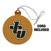 John Carroll University Secondary Logo Wood Christmas Tree Holiday Ornament - 2 of 4