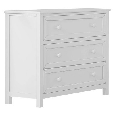 Schoolhouse 4.0 Wood 3 Drawer Chest White - Hillsdale Furniture