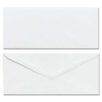 Mead Plain Envelopes Gummed No 6-3/4 100/BX White 75100