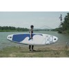 VisioGear 11' Stand Up Paddle Board with Accessories, Blue & Grey, 132"*33"*6" - 4 of 4