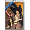 Trends International Star Wars: The Force Awakens By Leke Fonge Framed Wall Poster Prints - 3 of 4