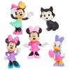 Disney Junior Minnie Mouse Mini Figures 5‑Pack – Minnie (3 Looks), Daisy Duck & Figaro – Collectible Action Figures for Kids Ages 3+ - 3 of 4