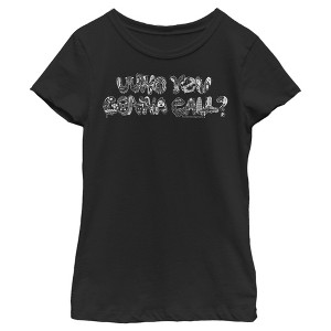 Girl's Ghostbusters Who You Gonna Call Collage T-Shirt - 1 of 4