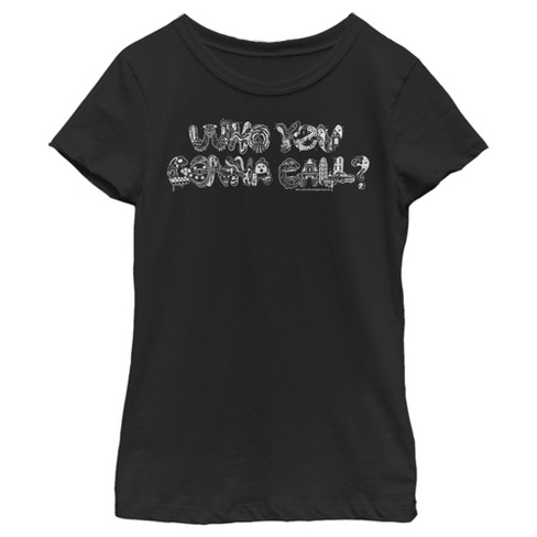 Girl's Ghostbusters Who You Gonna Call Collage T-Shirt - image 1 of 4