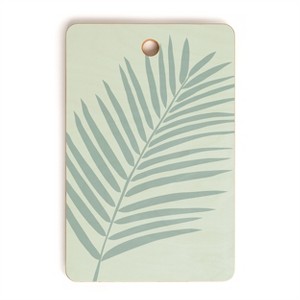Daily Regina Designs Palm Leaf Sage Cutting Board Rectangle - Deny Designs - 1 of 3