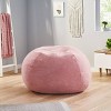 Wibaux Modern 3 Foot Shearling Bean Bag - Christopher Knight Home - 2 of 4