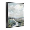 Stupell Industries Tranquil Flower Meadow Path Framed Giclee Art, Black, 24" x 30" - 2 of 4