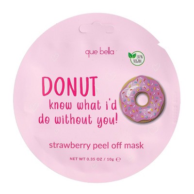 Que Bella Donut Peel Off Face Mask - 0.35oz