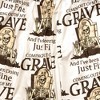 Men's Special Thanks Halloween Skeleton Grave Boxer Briefs - Gray - 3 of 4