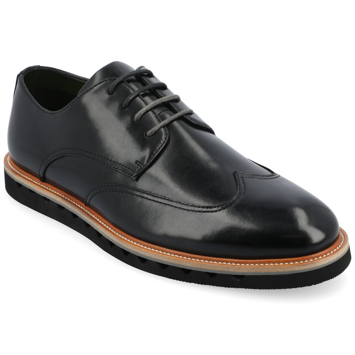 Vance Mens Evander Wingtip Lace-up Derby