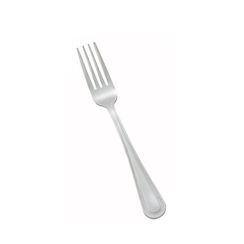 Winco 0005-01 12-Piece Dots Teaspoon Set, 18-0 Stainless Steel