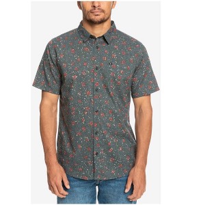 Quiksilver Mens Mellow Fuzz Floral Button Up Shirt - 1 of 1