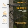 Muddy The Boss XL Wide Stance Hang On 1 Person Hunting Tree Stand Platform with Silent Straps, FlexTek Seating, and Extra Wide Platform (2 Pack) - 4 of 4