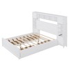 Whisen Morden Design Full Size Wooden Bed With All-in-One Cabinet, Shelf and 4 Drawers - 4 of 4